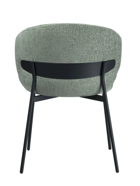 Стул для кухни SOLIS зеленый шенилл ELEMENT