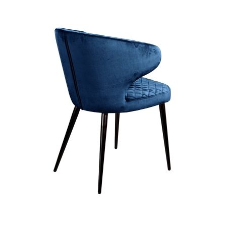 Стул Richard бархат синий