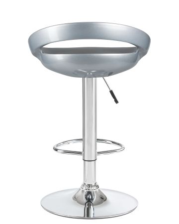 Стул барный DISCO серебряный