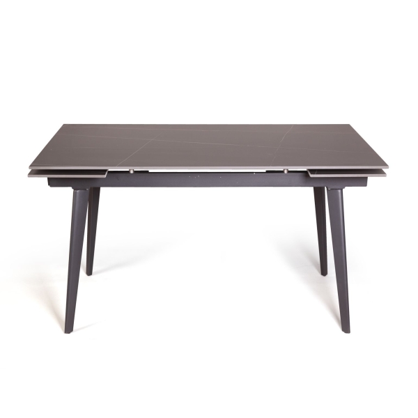 Стол раскладной Buren (140+30+30) керамика черный