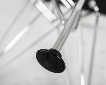 Стул обеденный BUTTERFLY ножки хром, кремовый