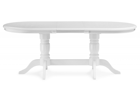 Стол деревянный Эвклаз овальный белый Стол деревянный Эвклаз овальный белый