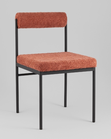 Стул обеденный Балла букле коралловый