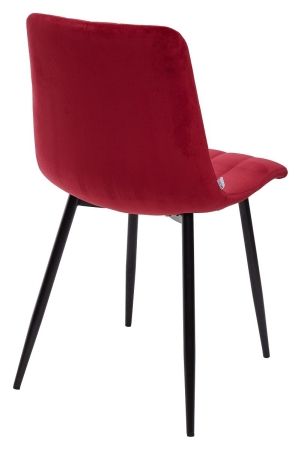 Стул DUBLIN G108-38 винный велюр, черный каркас