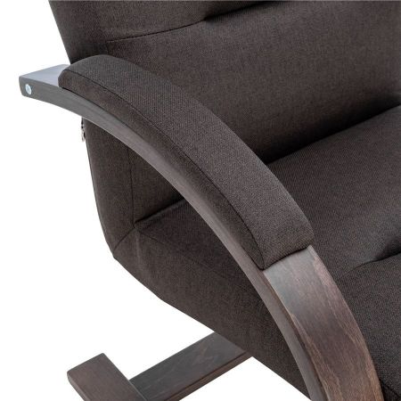 Кресло Монэ орех текстура, ткань