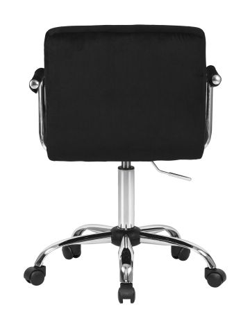 Офисное кресло для персонала TERRY черный велюр MJ9-101