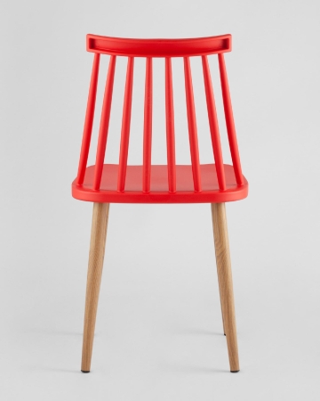 Стул Морган пластиковый красный 4 шт.