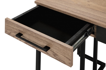 Стол рабочий Loft дуб табак, графит