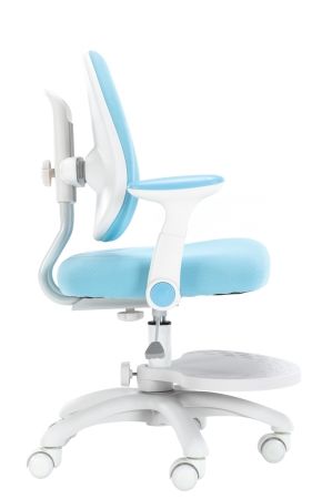 Детское кресло Kids 104 ткань голубой