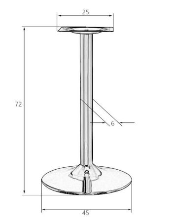 Подстолье обеденное ALAN