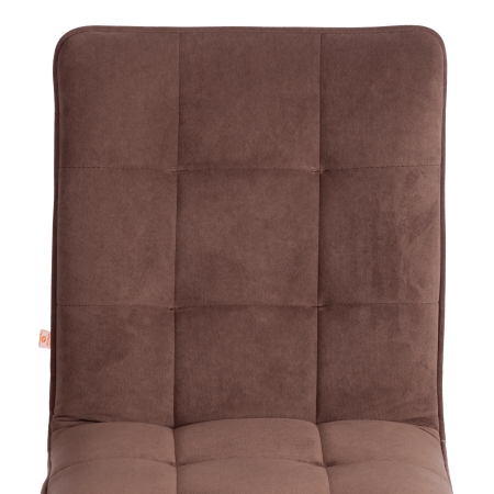 Кресло ZERO флок, коричневый
