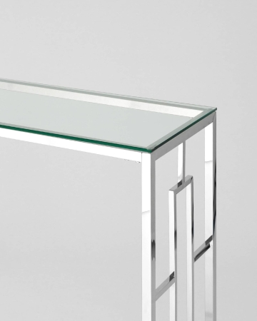 Консоль БРУКЛИН 120*40 серебро