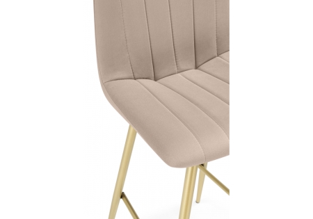 Барный стул Дани Мини бежевый (zd 210), золотой np