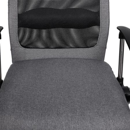 Кресло PROFIT, ткань, серый и черный