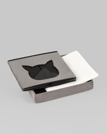 Пуф складной с ящиком Store Pet антрацитовый