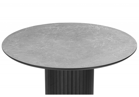 Керамический стол Гравент 110 dolmen cris sahara, черный