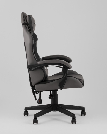 Кресло спортивное Commander TopChairs серо-черный