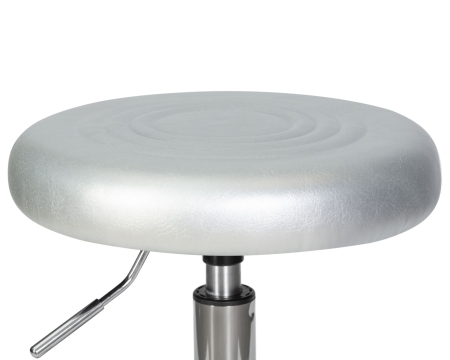 Табурет мастера BILLY серебрянный Табурет мастера BILLY серебрянный