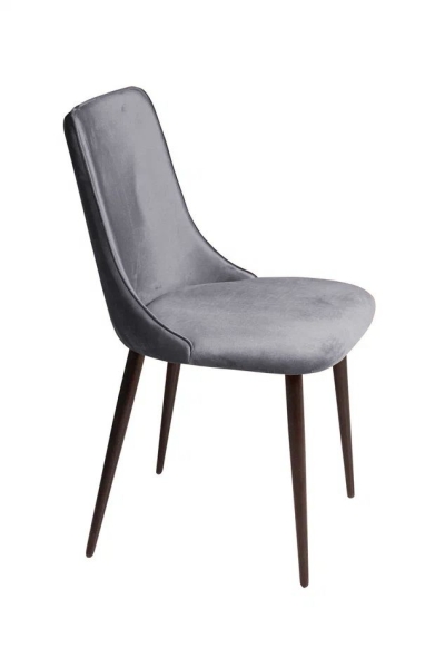 Стул Joe бархат серый Стул Joe бархат серый
