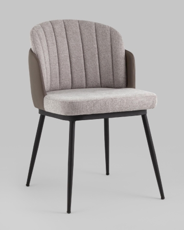 Стул Пенелопа рогожка серый