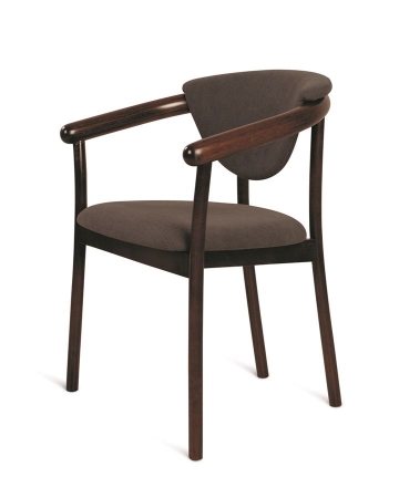 Кресло венское "Виенна" темный тон и темно-серый Кресло венское "Виенна" темный тон и темно-серый