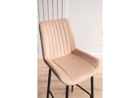 Барный стул Седа 360 бежевый (zd 210), черный np