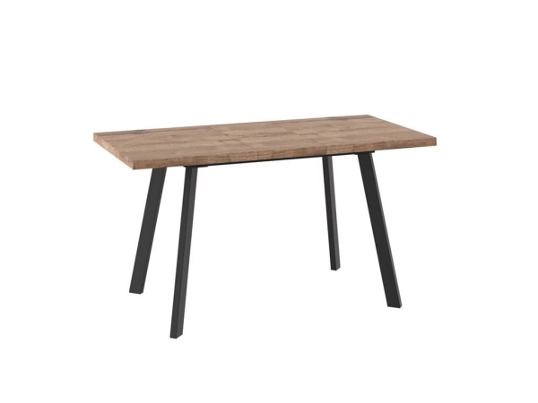 Стол раздвижной БОРГ-110(142)х70 светлое дерево, черный