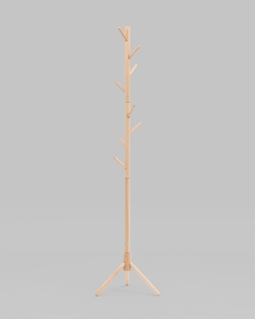 Вешалка напольная Hook Светлое дерево