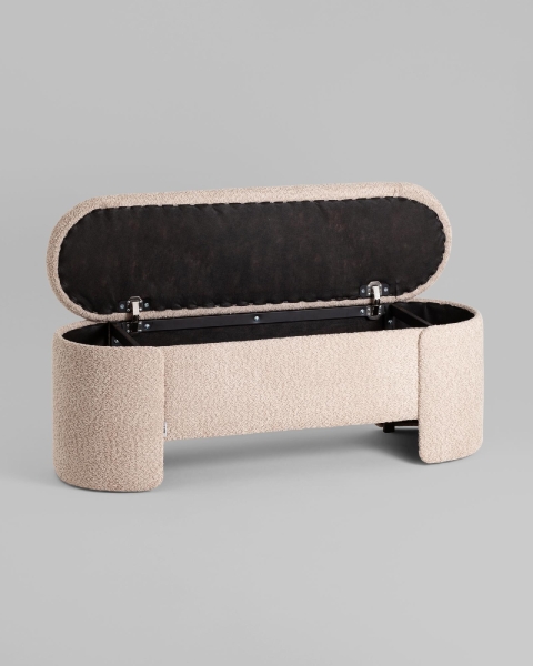 Банкетка Taks с местом для хранения букле капучино Банкетка Taks с местом для хранения букле капучино