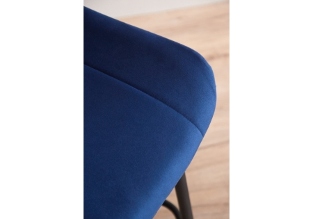 Барный стул Седа 360 синий (zd 798), черный np