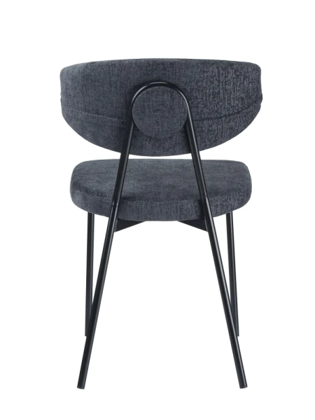 Стулья для кухни Дрим темно-серый шенилл ELEMENT 998, комплект 2шт