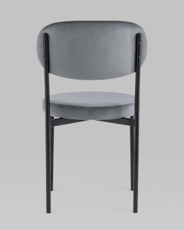 Стул Бриф NEW велюр серый 4 шт