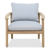Лаунж-кресло деревянное с подушками Tagliamento Freeport
