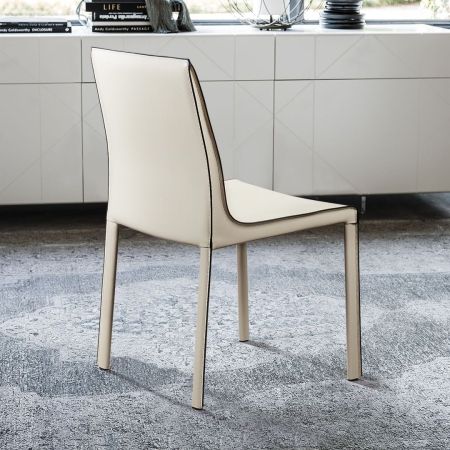 Стул Barrie кожа бежевый Стул Barrie кожа бежевый