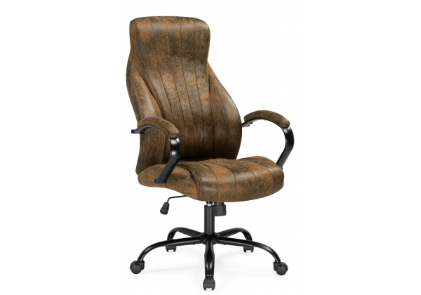 Офисное кресло Raker коричневый, черный