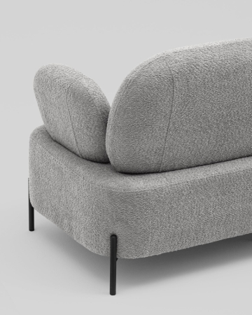 Диван Кэнди ткань букле светло-серый Диван Кэнди ткань букле светло-серый