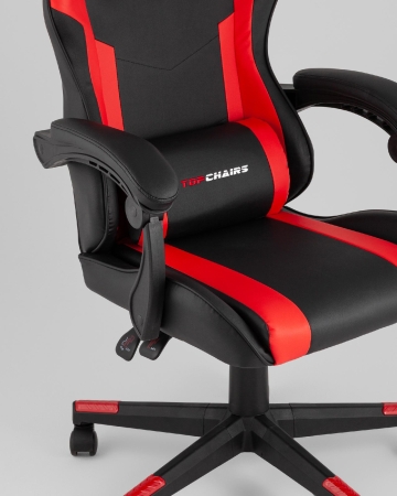 Кресло спортивное Commander TopChairs черно-красный