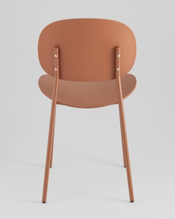 Стул Edie пластик коричневый