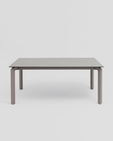 Стол обеденный Varden раскладной 180-240*90 см керамика темно-серый