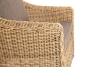 "Кон Панна" кресло из искусственного ротанга, соломенный