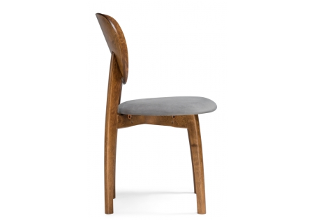 Стул деревянный Окава ткань tenerife stone, миланский орех Стул деревянный Окава ткань tenerife stone, миланский орех