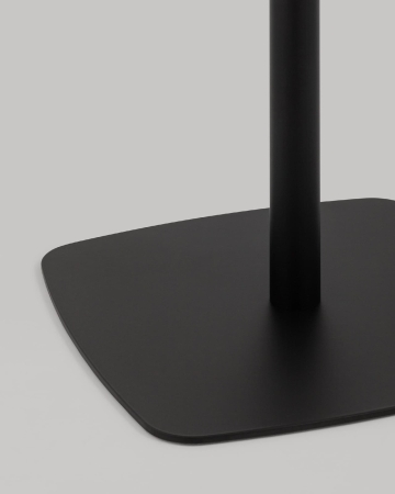 Стол барный Form 60*60 светлое дерево/черный