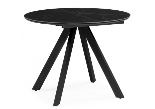 Керамический стол Трейси 90 shakespeare black, черный