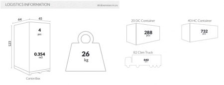 Стул пластиковый полубарный Siesta Contract Maya Bar 65 бежевый