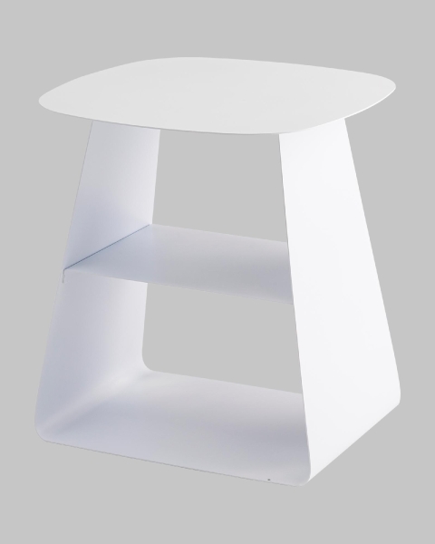 Журнальный столик Leyre металл белый Журнальный столик Leyre металл белый