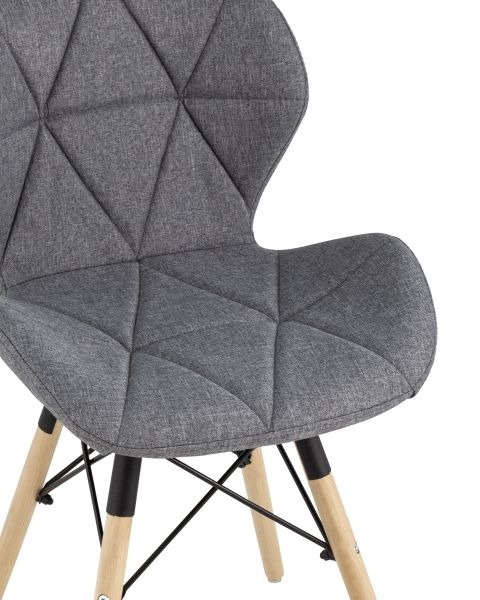 Стул Бон рогожка темно-серый