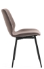 Обеденный стул Boom ткань коричневый