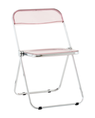 Стул Fold Pink складной розовый