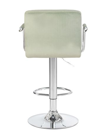 Стул барный KRUGER ARM мятный велюр MJ9-87