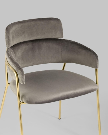 Стул Полин коричневый 2 шт.